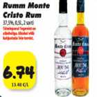 Allahindlus - Rumm Monte Cristo Rum