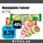 Allahindlus - Mahlajäätis Twister