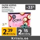 Allahindlus - FAZER KÜPSIS
DORIS 250 g