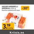 Allahindlus - HAGAR KARAMELLI
KIRSIRULL 500 g