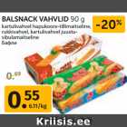 Allahindlus - BALSNACK VAHVLID 90 g