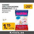 Allahindlus - HARIBO
GRILLVAHUKOMM
BARBEQUE 175 g