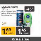 Allahindlus - NIVEA DUŠIGEEL
250 ml