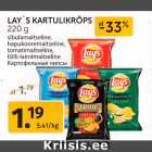 Allahindlus - LAY´S KARTULIKRÕPS
220 g