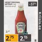 HEINZ ORIGINAL
KETŠUP 1 kg