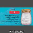 Allahindlus - Keeratava kaanega Klaaspurk Quattro 200 ml