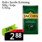 Kohv Jacobs Krönung
500g 