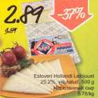 Estoveri Hollandi Leibjuust 25,2%, viilutatud, 500 g