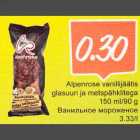 Allahindlus - Аlреnrоsе vаnillijäätis glasuuri ja metspähklitega
150 ml/90 g