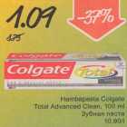 Allahindlus - Harmapasta Colgate Tital Advanced Clean, 100 ml