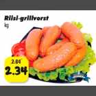 Allahindlus - Riisi-grillvorst kg