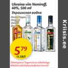 Allahindlus - Ukraina viin Nemiroff, 