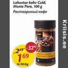 Allahindlus - Lahustuv kohv Gold, Monte Pero,