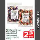 Pähkli-puuvilja segu
Arimex, 300 g

