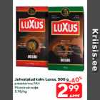 Jahvatatud kohv Luxus, 500 g
