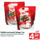 Allahindlus - Šašlõkk marinaadis Tallegg, 1 kg

