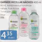 GARNIER MICELLAR NÄOVESI 400 ML