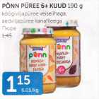 PÕNN PÜREE 6+ KUUD 190 G