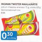 INGMAN TWISTER MAHLAJÄÄTIS