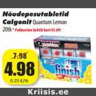 Allahindlus - Nõudepesutabletid
CalgonitQuantum Lemon
20tk