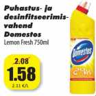 Puhastus ja
desinfitseerimis
vahend
Domestos