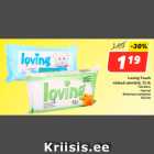 Allahindlus - Loving Touch
niisked salvrätid, 72 tk
