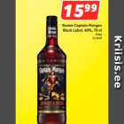 Allahindlus - Rumm Captain Morgan
Black Label, 40%, 70 cl