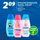 Allahindlus - Schauma šampoonid
lastele, 250 ml*