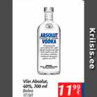 Allahindlus - Viin Absolut