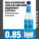 MUU ALKOHOOLNE JOOK G:N LONG DRINK GRAPEFRUIT