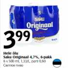 Hele õlu
Saku Originaal