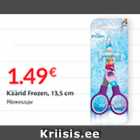 Allahindlus - Käärid  Frozen, 13,5 cm