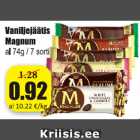 Vaniljejäätis Magnum