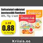 Suitsutatud sulatatud juustusnäkk Rambyno