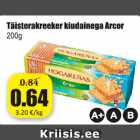 Allahindlus - Täisterakreeker kiudainega Arcor 200 g