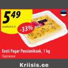 Allahindlus - Eesti Pagar Passionikook,1 kg