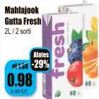 Allahindlus - Mahlajook
Gutta Fresh
2L / 2 sorti