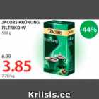 Allahindlus - JACOBS KRÖNUNG FILTRIKOHV, 500 G