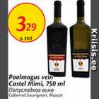 Allahindlus - Poolmagus vein Castel Mini, 750 ml