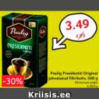 Allahindlus - Paulig Presidentti Original
 jahvatatud filtrikohv, 500 g