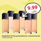 Allahindlus - Maybelline Fit Me jumestuskreem, erinevad toonid
