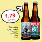 Allahindlus - Õlu Lervig,
4,7%, 33 cl**