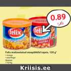 Allahindlus - Felix maitsestatud maapähklid topsis, 120 g*
