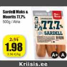 Allahindlus - Sardell Maks&Moorits 77,7%