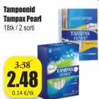 Allahindlus - Tampoonid Tampax Pearl