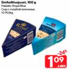 Sinihallitisjuust, 100 g