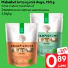 Mahedad šampinjonid Auga, 250 g