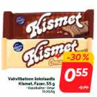 Vahvlibatoon šokolaadis
Kismet, Fazer, 55 g