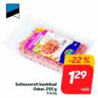 Suitsuvorsti kuubikud
Oskar, 250 g