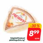 Allahindlus - Valgehallitusjuust
pähklitega Brie, kg*